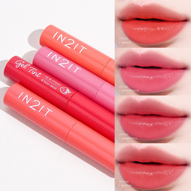 IN2IT - Gel Tint Lip &amp; Cheek 8 Hours Wear [6g]