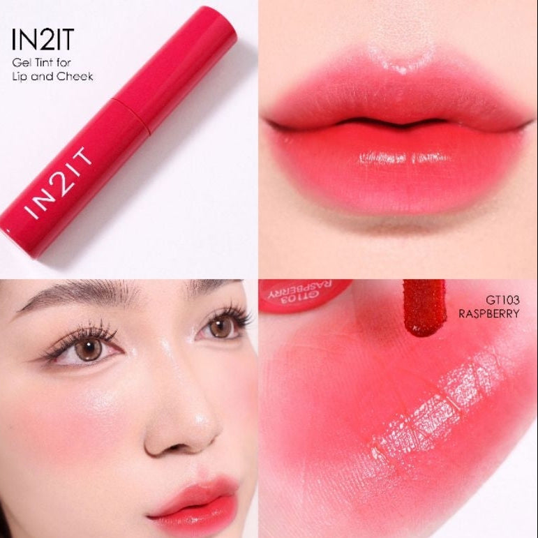 IN2IT - Gel Tint Lip &amp; Cheek 8 Hours Wear [6g]
