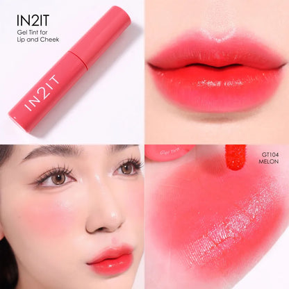 IN2IT - Gel Tint Lip &amp; Cheek 8 Hours Wear [6g]