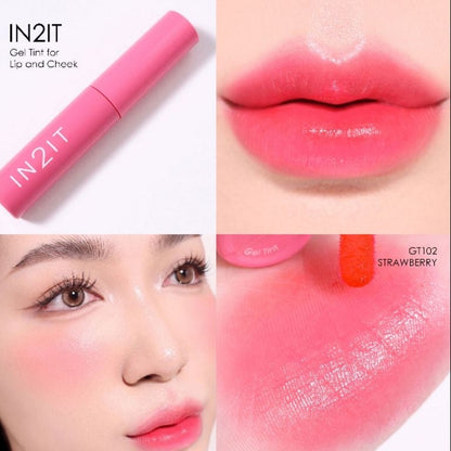 IN2IT - Gel Tint Lip &amp; Cheek 8 Hours Wear [6g]