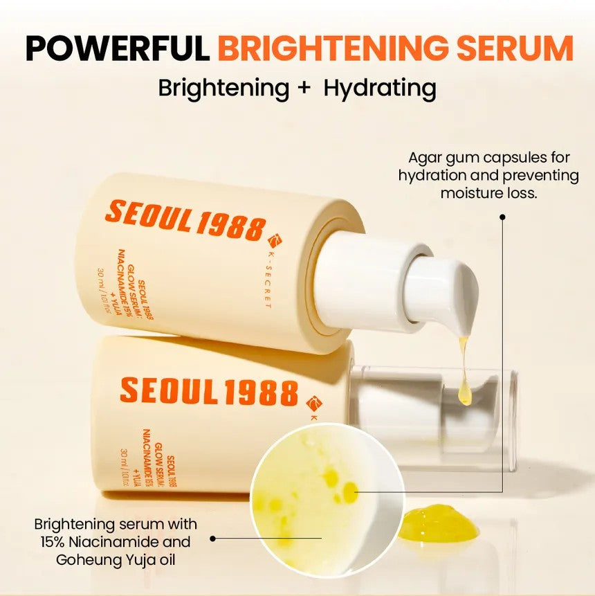 KSECRET - SEOUL 1988 Glow Serum : Niacinamide 15% + Yuja [30ml]