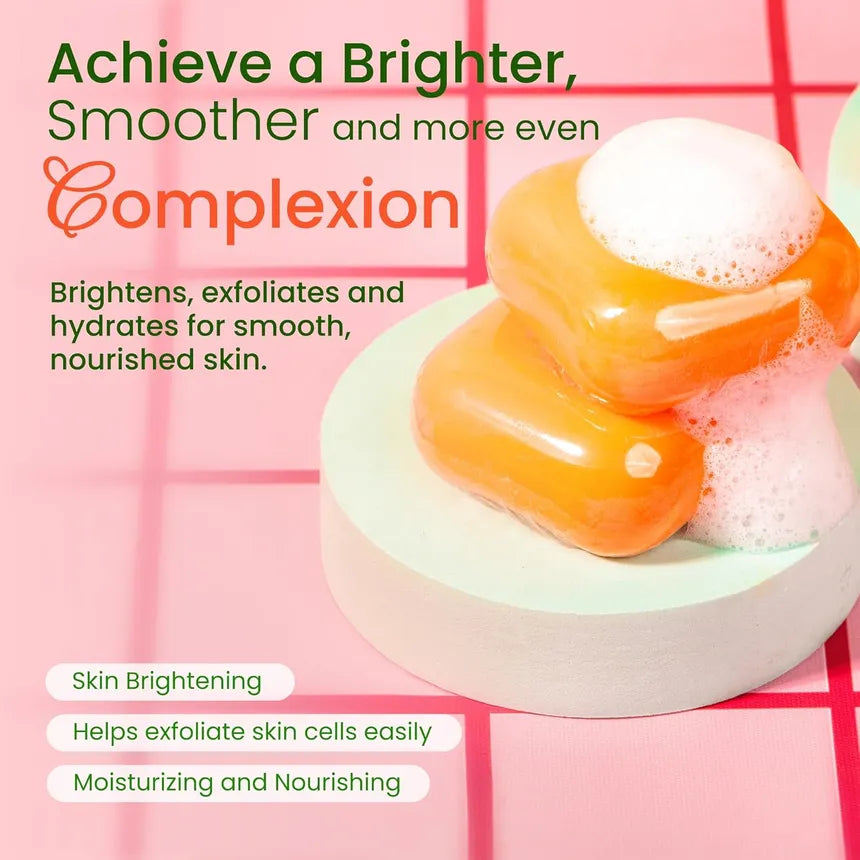 Koji White - Kojic Acid &amp; Papaya Skin Brightening Soap [80gx2]