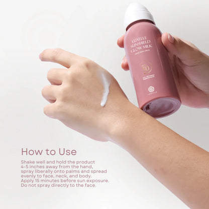 LUXELLE - Sunshield Glow Milk Sunscreen Spray SPF50 PA+++ [120ml]