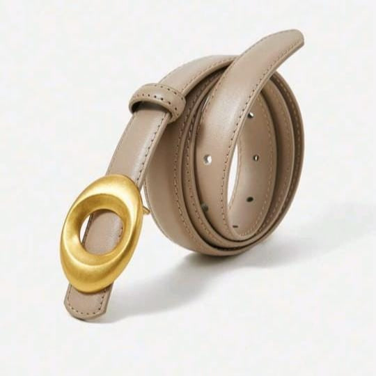 MOTF - Woman Oval Buckle Belt