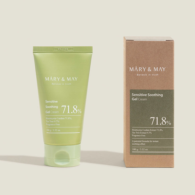 Mary&amp;May - Sensitive Soothing Gel Cream Tube [100g]