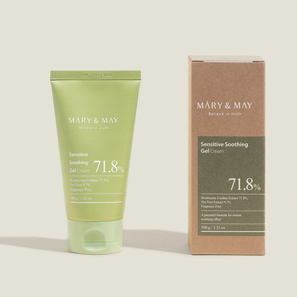 Mary&amp;May - Sensitive Soothing Gel Cream Tube [100g]