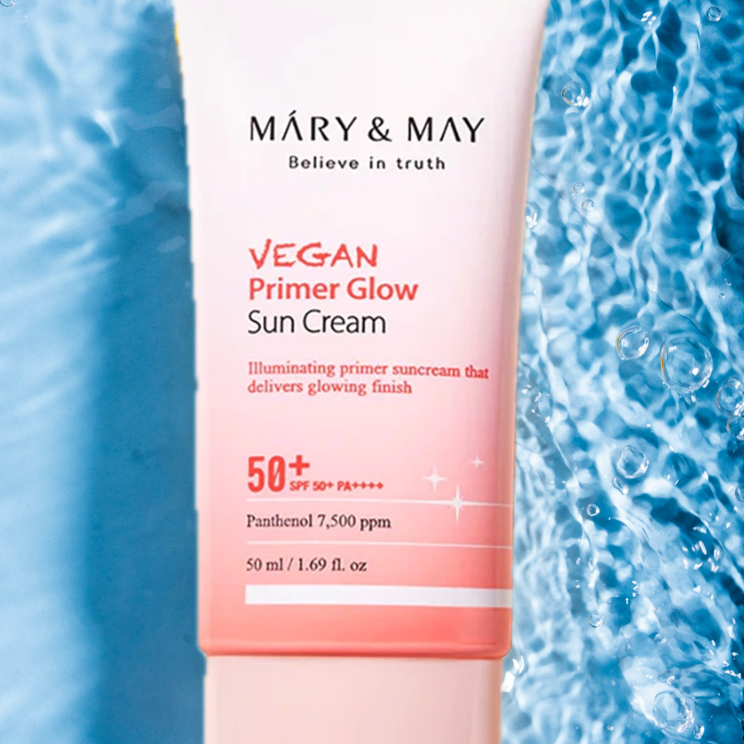 Mary &amp; May - Vegan Primer Glow Sun Cream [50ml]