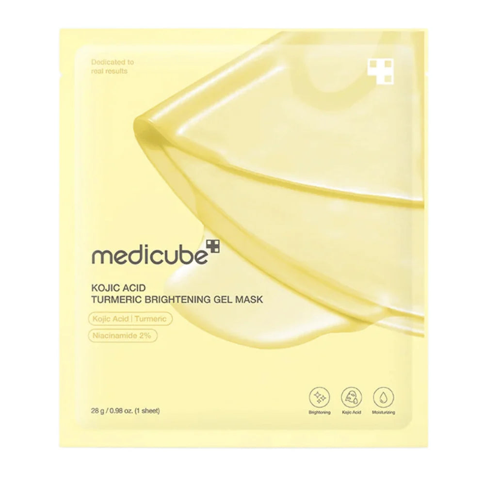 Medicube - Kojic Acid Turmeric Brightening Gel Mask [7g/ Sheet]