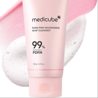 Medicube - PDRN Pink Niacinamide Whip Cleanser [120g]