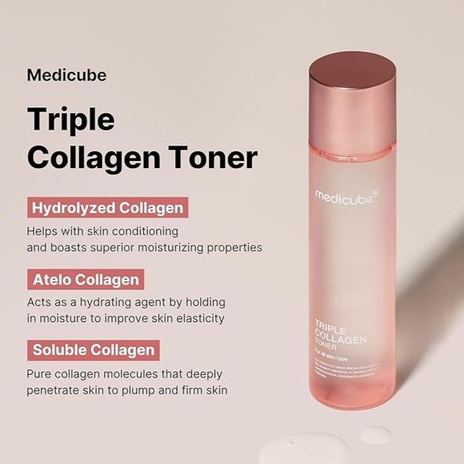 Medicube - Triple Collagen Toner [140ml] - Youglow