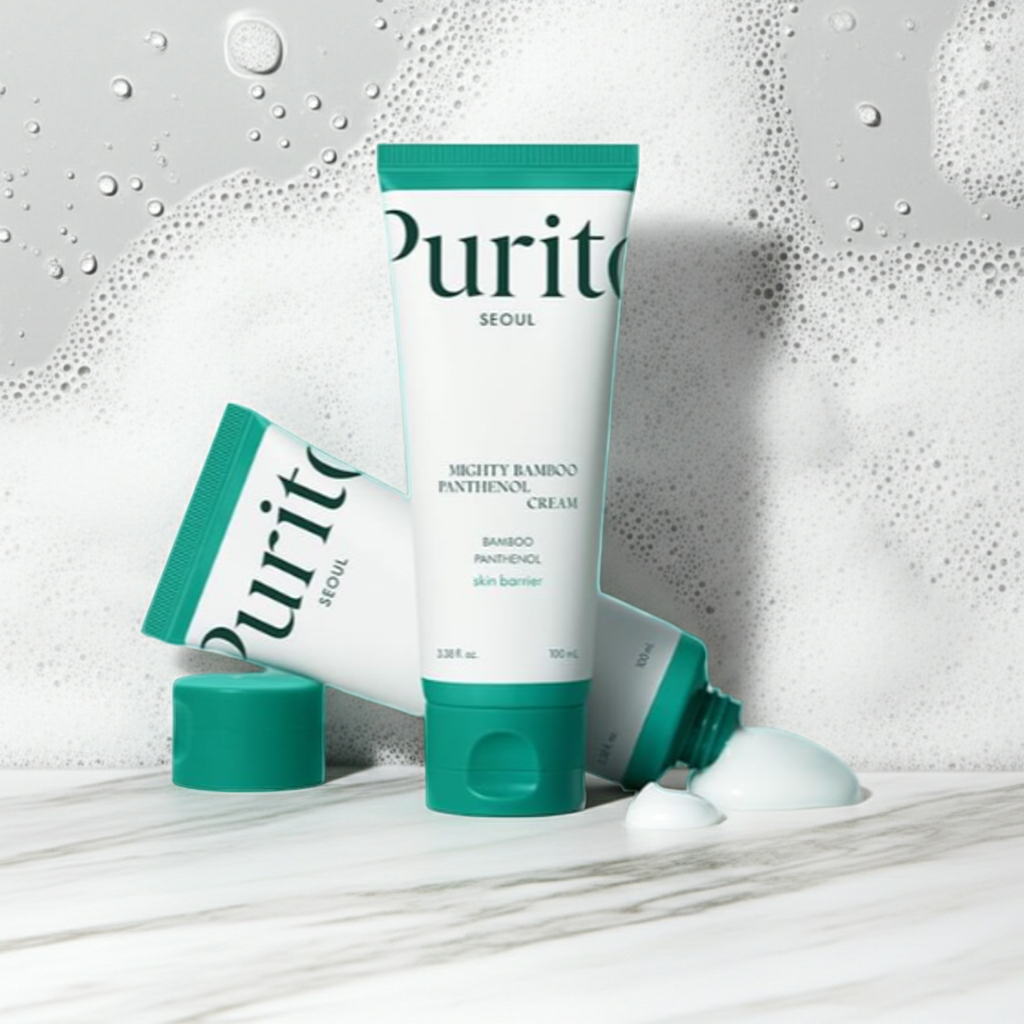 Purito SEOUL - Mighty Bamboo Panthenol Cream [100ml] - Youglow