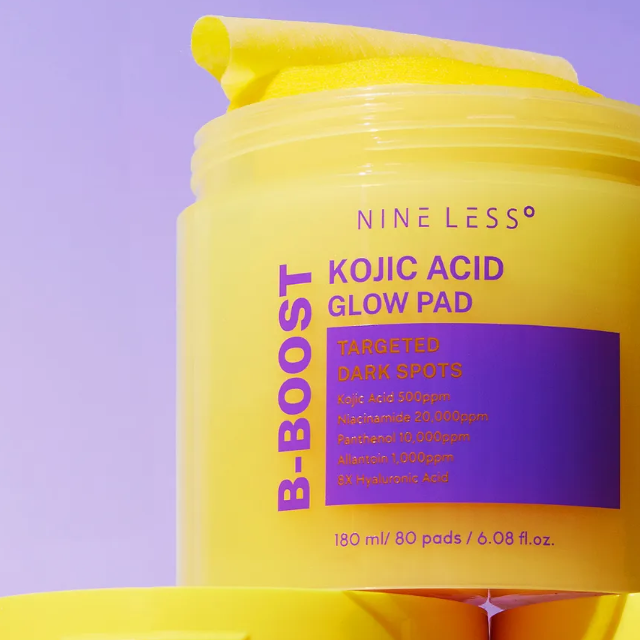 NINELESS - B-Boost Kojic Acid Glow Pad [80 pads]