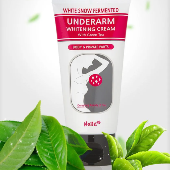 Nella - White Snow Fermented Underarm Whitening Cream With Green Tea [50ml]