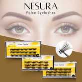 Nesura - Cluster Silk Eyelash Extension - Youglow