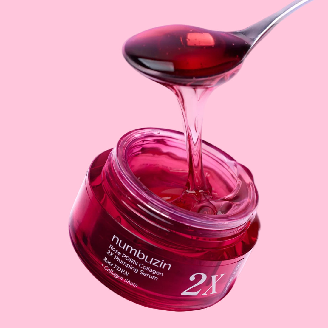 Numbuzin - No.2 Rose PDRN Collagen 2X Plumping Serum [30ml]