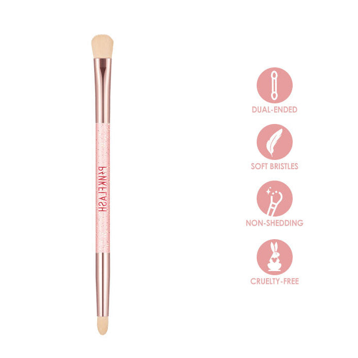 PINKFLASH - Double Nose Shadow Eyeshadow Brush [1 Piece]