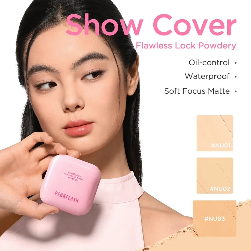 PINKFLASH - Flawless Lock Powder 3 Shades [9g]