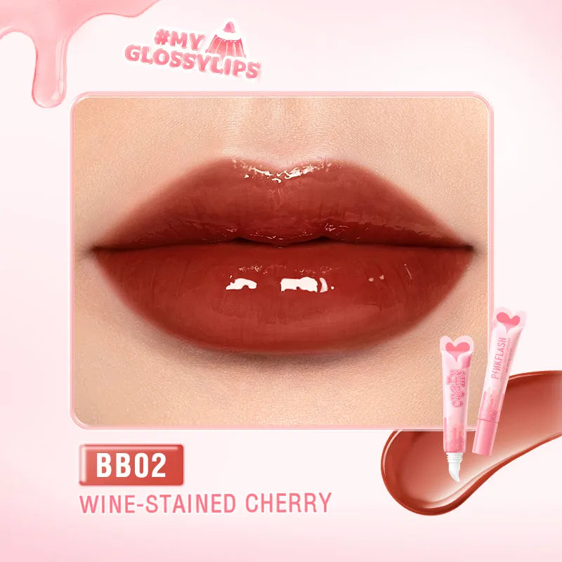 PINKFLASH - Hydrating Lip Gloss - 4 Colors [6g]