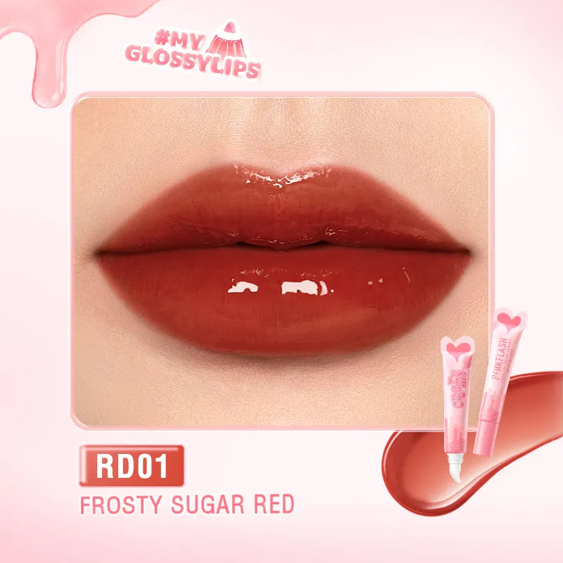 PINKFLASH - Hydrating Lip Gloss - 4 Colors [6g]