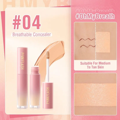 PINKFLASH - Lasting Matte Concealer - 5 Colors [3.2g]