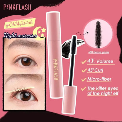 PINKFLASH - Oil-Proof Curl Day &amp; Night Mascara - 2 Colors