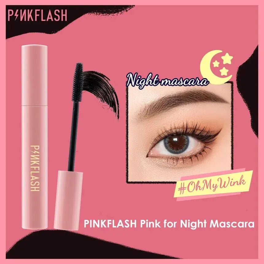 PINKFLASH - Oil-Proof Curl Day &amp; Night Mascara - 2 Colors