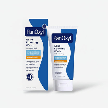 PanOxyl- Acne Foaming Wash For Face &amp; Body [156ml]