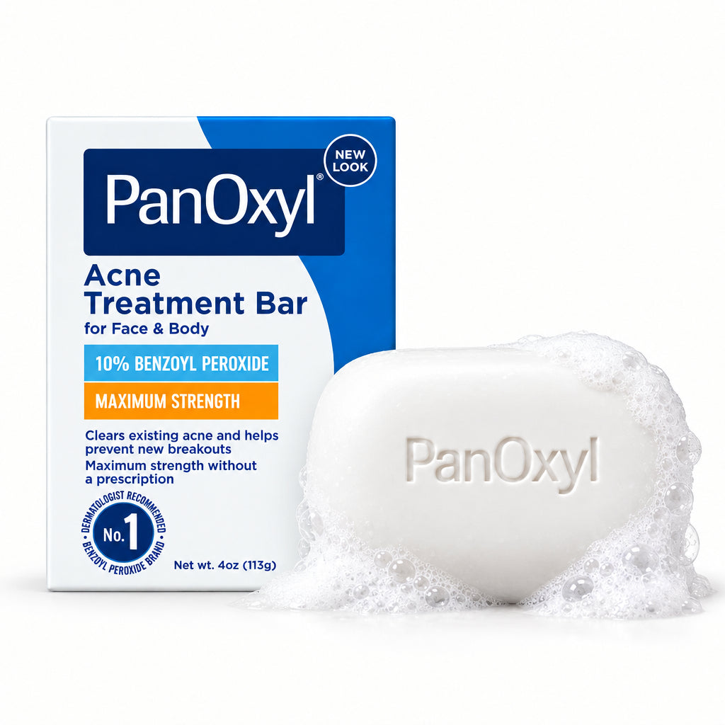 PanOxyl - Acne Treatment Bar, For Face &amp; Body [113g]