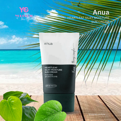 Anua - Heartleaf Silky Moisture Sun Cream [50ml]