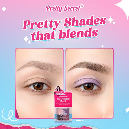 Pretty Secret - Quad Eyeshadow Palette [7g]