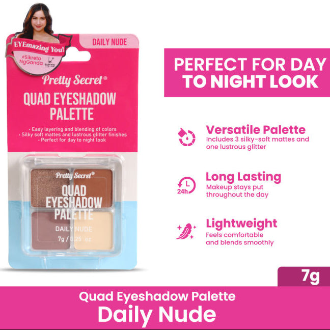 Pretty Secret - Quad Eyeshadow Palette [7g]