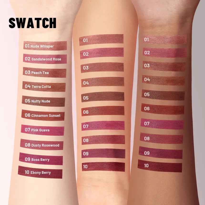 Pudaier - Blackie Kitty Matte Lip Mud - 10 Colors [3.5g] - Youglow