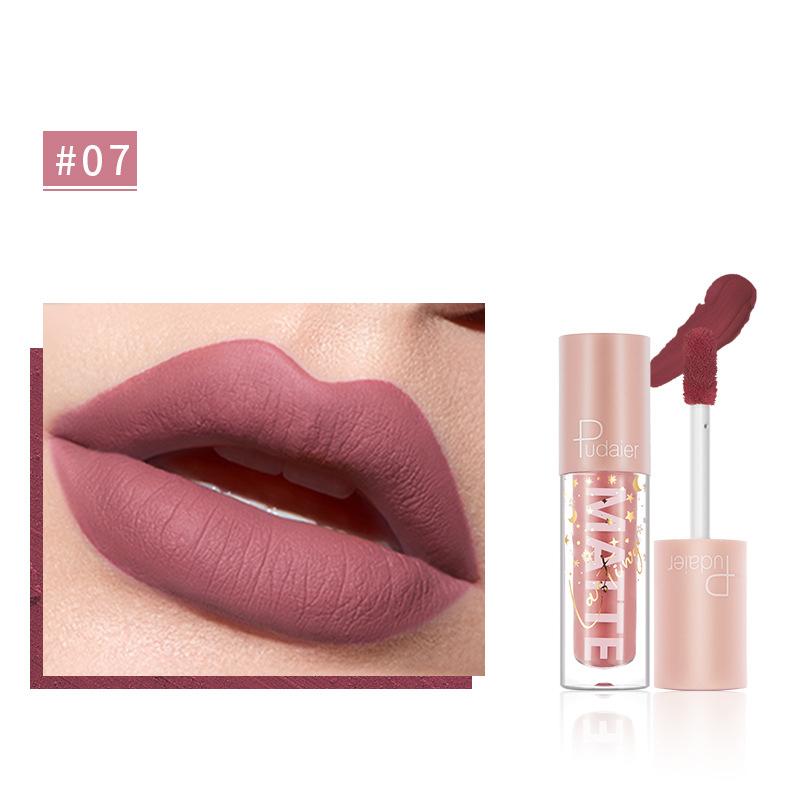 Pudaier - Velvet Matte Liquid Lipstick - 12 Colors [3.5g] - Youglow