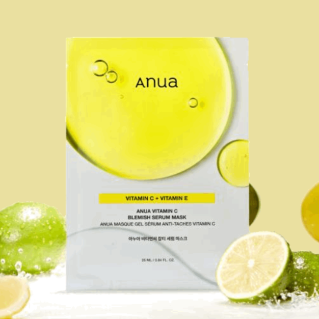 Anua - Vitamin C Face Blemish Serum Mask [25ml/ Sheet]