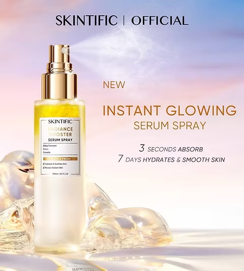 SKINTIFIC - Radiance Booster Serum Spray [100ml] - Youglow