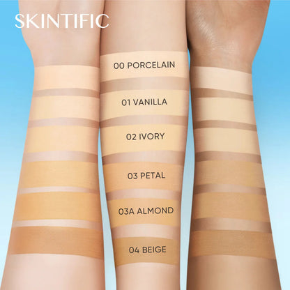 SKINTIFIC - Ultra Cover Powder Foundation - 6 Shades [9g]