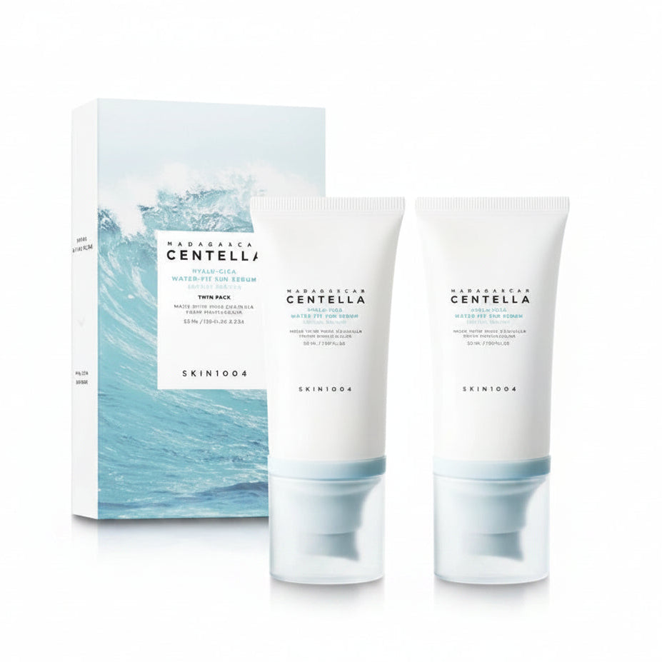 SKIN 1004 - Madagascar Centella Hyalu-Cica Water-Fit Sun Serum Twin Pack [50mlx2]