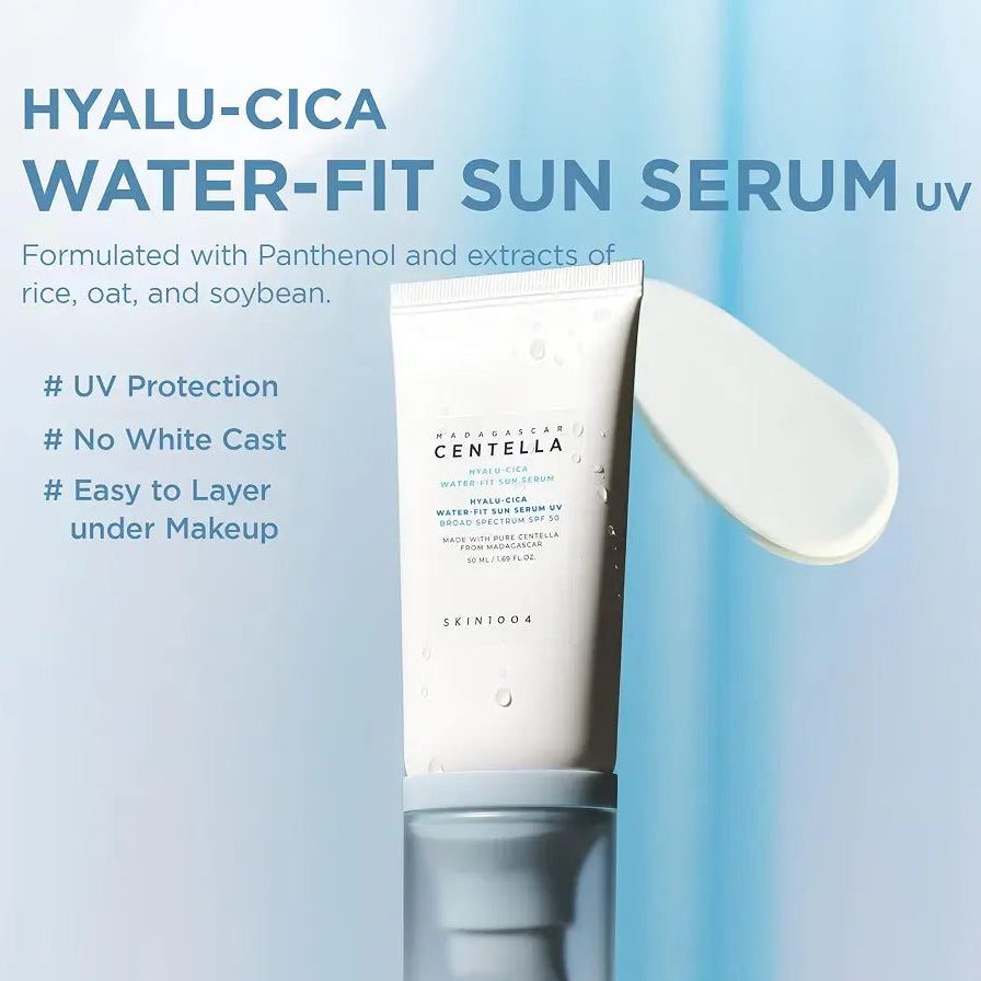 SKIN 1004 - Madagascar Centella Hyalu-Cica Water-Fit Sun Serum Twin Pack [50mlx2]