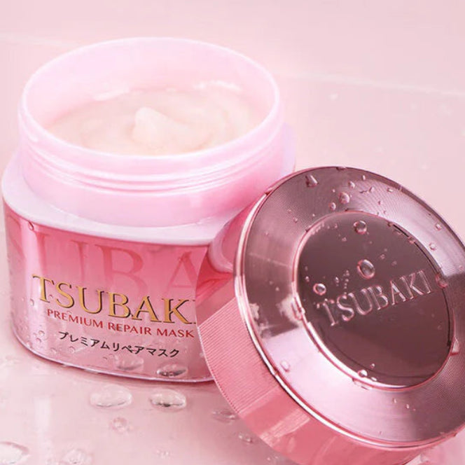 Shiseido - Tsubaki Premium Repair Mask Pink Camellia Japan Edition [180g]