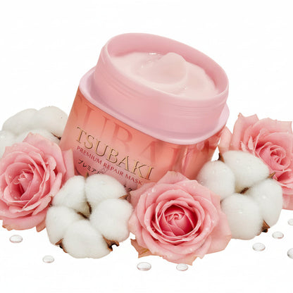 Shiseido - Tsubaki Premium Repair Mask Pink Camellia Japan Edition [180g]