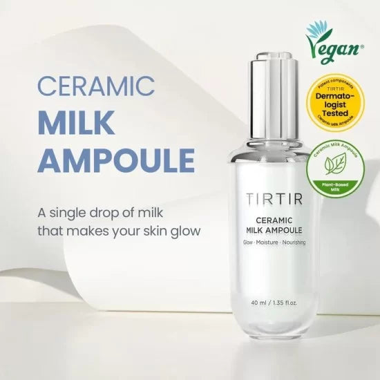 TIRTIR - Ceramic Milk Ampoule Jumbo [40ml] - Youglow