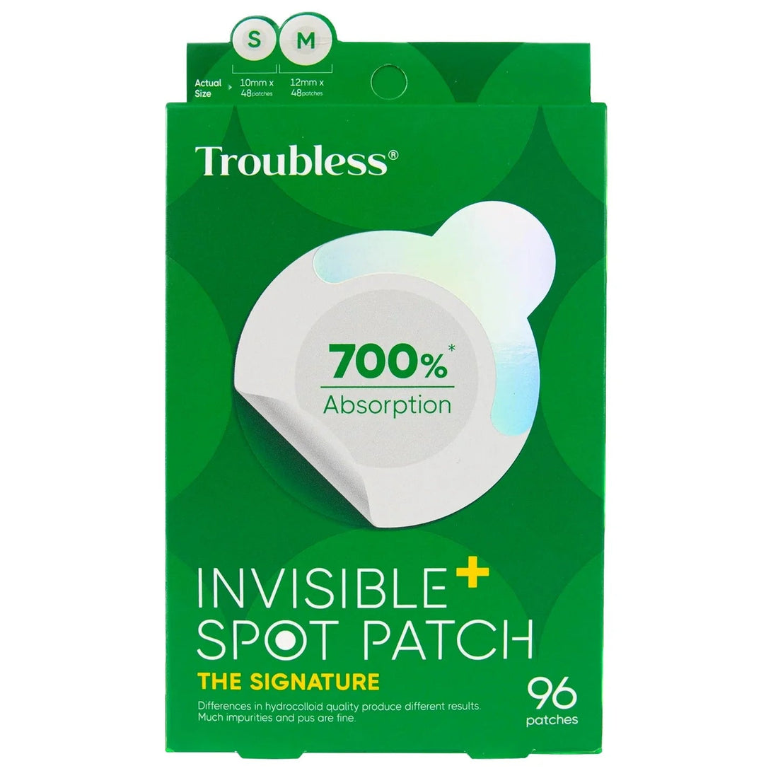 Troubless - Invisible Plus Spot Patch The Red Correct [96 patch]