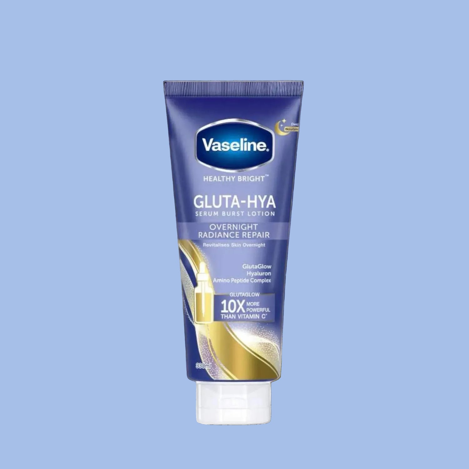 Vaseline - Healthy Bright Gluta-Hya Serum Burst Lotion Overnight Radiance Repair [300ml]