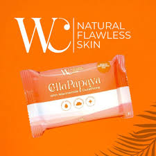WC-Natural Flawless Skin Cola Papaya Soap (with Niacinamide &amp; Glutathione) [70G]