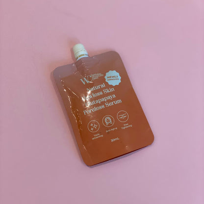 WC - Natural Flawless Skin Gluta Papaya Poreless Serum [30ml]