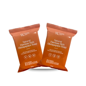 WC-Natural Flawless Skin Gluta Papaya Soap [100g]
