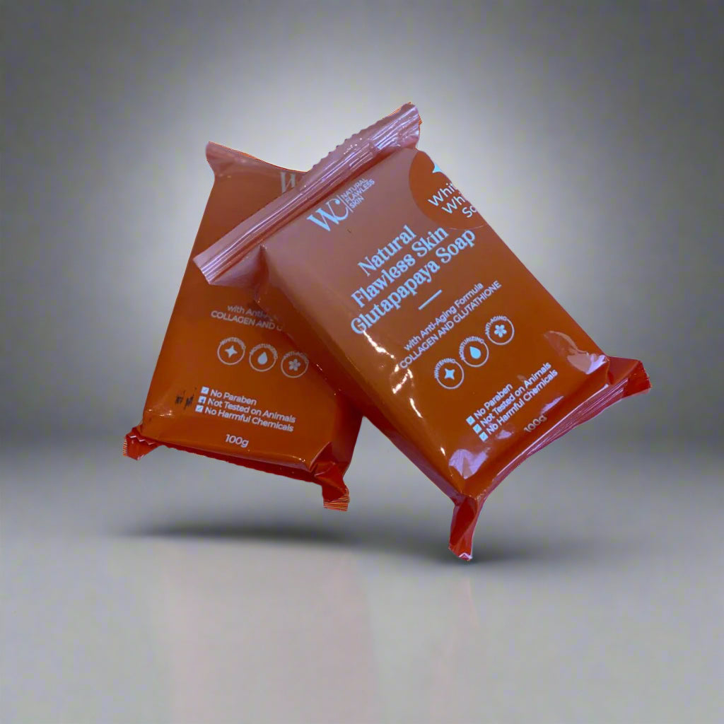 WC-Natural Flawless Skin Gluta Papaya Soap [100g]