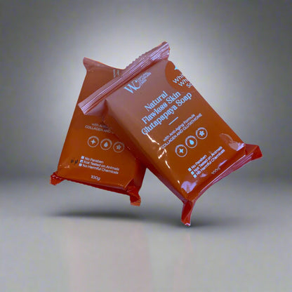 WC-Natural Flawless Skin Gluta Papaya Soap [100g]