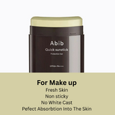 Abib - Quick Sunstick Protection Bar [27g] - Youglow