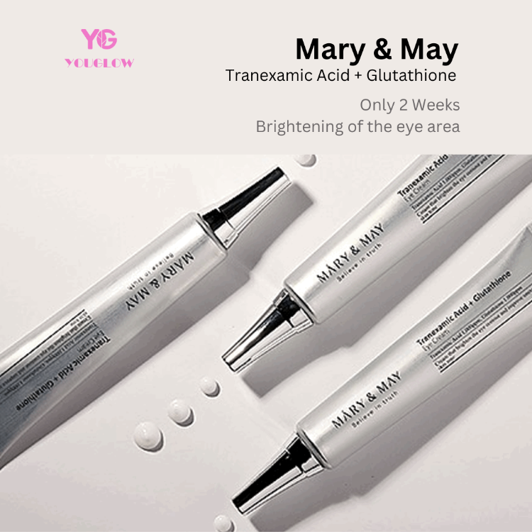Mary &amp; May - Tranexamic Acid + Glutathione Eye Cream [30g] - Youglow